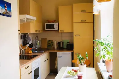 Image de Ferienwohnung 1, Wohn-/schlafraum - Ferienwohnungen Villa Margarete