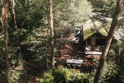 Image de Veluwse Vlucht | A brand new holiday home with hot tub on a private forest plot!
