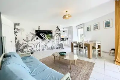 Image de Charmant T3 Ultra cosy Jardin 50m des plages