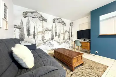 Grand T2 Cocooning – 50m des plages