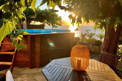 Image de San Petru, vue mer, piscine privée - 2 ch-4 pers -Résidence CasaBianca Porticcio
