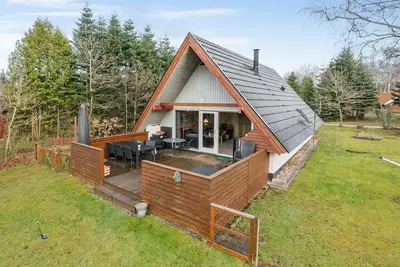 Image de Belle maison à Fårvang avec WiFi