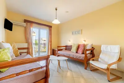 Image de Appartement dans un hôtel 'Kosmos Studio 7' avec terrasse partagée, Wi-Fi et climatisation