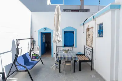 Maison de vacances 'Naxos Family House In Vivlos' avec vue sur la mer, Wi-Fi et climatisation