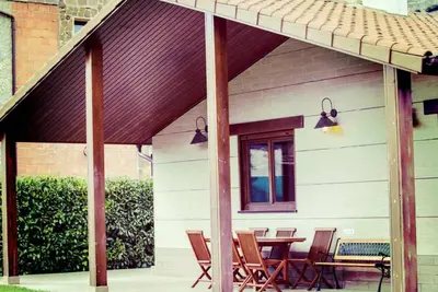 Image de Maison de vacances 'El Mirador De La Toba' avec terrasse privée, jardin privé et Wi-Fi
