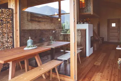 Image de Appartement 'S`Mühlstübele' avec vue sur les montagnes, terrasse privée et jardin partagé