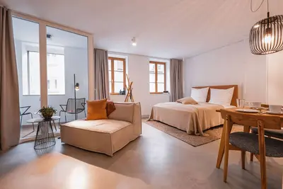 Image de Appartement '2 personnes' avec loggia couverte au 2ème étage près du lac