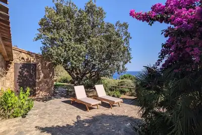 Image de Maison 2/6 pers. plein sud, plage Palombaggia Tamaricciu Ă pied, Porto Vecchio