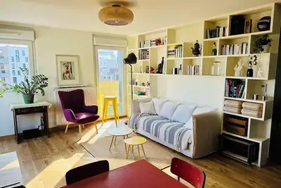 Image de Appartement au pied du parc des docks St-Ouen! Idéal Famille avec enfants!
