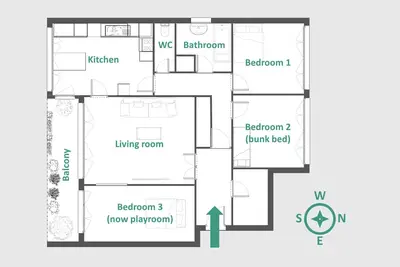 Image de Grand Appartement - Confortable pour 7 personnes