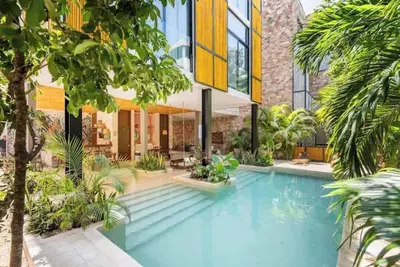 Image de Aldea Zama Oasis: Chic 2br for 8 in Manor Tulum