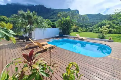 Image de Moorea - Fare Hanahei
