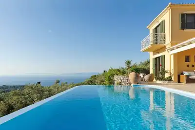Image de Grand Lefkada Villa | 3 Bedrooms | Villa Kaladika | Stunning Sea Views | Well Furnished