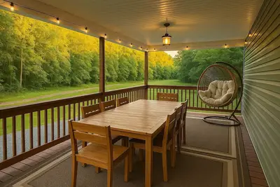 Image de Secluded Cabin Escape • Hot Tub & Games • 13 Acres