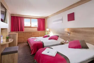 Image de Chambre 3 personnes avec balcon - pension complète
