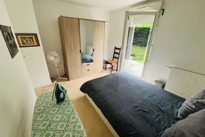 Image de Appartment private garden+parking (1 bed+1Sofabed)