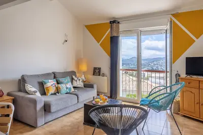 Image de Casa Sémaphore, studio refait à neuf, climatisé, vue mer