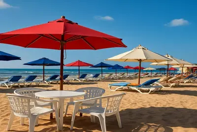 Image de Porto Said Resort Chalet avec vue sur la mer