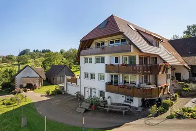 Image de Appartement 'Budererhof' avec vue sur les montagnes, terrasse partagée et Wi-Fi