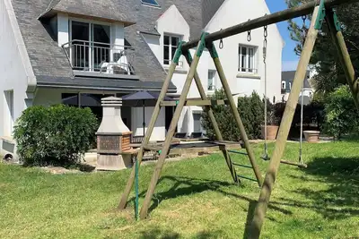 Image de Maison de Vacances avec Jardin au Cœur de Fouesnant et Proche des Plages