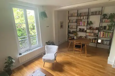 Image de Charming and very quiet appartment in Paris with a garden view and a home cinema