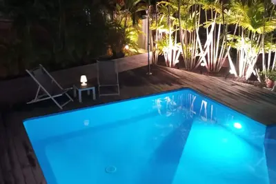Image de Bungalow Brocéliande-piscine- à côté d une plage