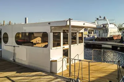Image de Bateau confortable Ă Ophoven avec vue.