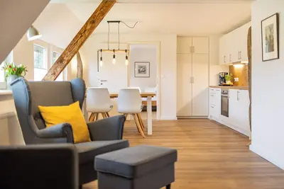 Image de Apartment in thatched roof house in Nebel on the island Amrum - close to the woo