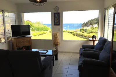 Image de Maison vue mer, jusqu'Ă 6 personnes, locquemeau, cĂ´te nord Bretagne