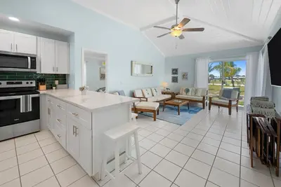 Golf Cart Included, Acklins Villa, Treasure Cay, Bahamas, 100 yards from beach
