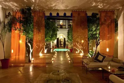 Image de Exquisite Marrakesh Suite | 2 Bedrooms | Hotaru Suite | Furnished Patio Overlooking the Garden | Shared Sun Terrace and Swimming Pool | Diour Jdad, Zaouia Abbassia, Medina