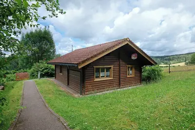 Image de Appartement \"Blockhaus Hedwig Eins\" avec piscine partagée, terrasse privée et Wi-Fi
