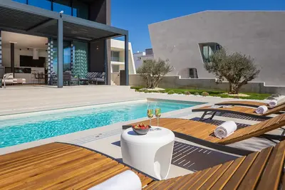 Image de Acacia villa with sea view, balcony and terrace - Acacia