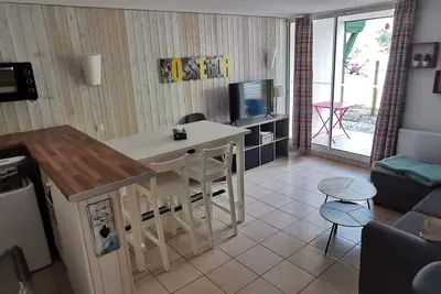 Image de Appartement en résidence avec deux piscines, a proximité du golf