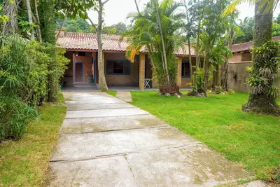 Image de Ótima casa c Wi-Fi 8 min da praia Barequeçaba/Sp