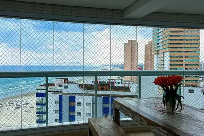 Image de Ótimo apto de frente para Praia do Boqueirão/Sp