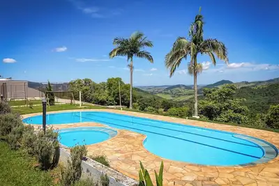 Lindo apto com lazer completo em Águas de Lindóia