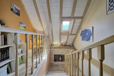 Image de Maison de vacances 'Maison De Montagne' avec vue sur les montagnes, terrasse privée et Wi-Fi