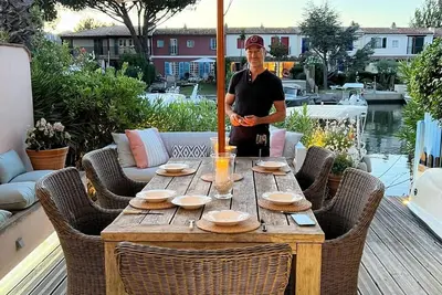 Image de Gorgeous house in Port Cogolin with private mooring. Family friendly!