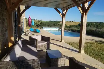 Image de Beautiful Farmhouse in Dordogne Valley, large private Heated Pool, amazing views
