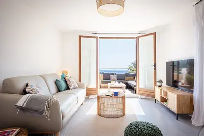 Image de Nouveau : Appartement 2 ch 5p  vue mer, grande terrasse. Mer à pied, très calme