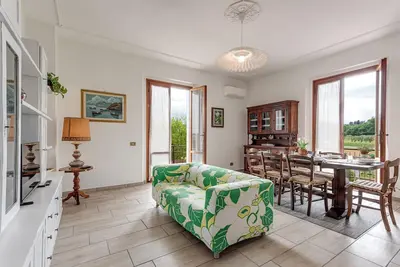 Image de Maison de vacances 'Casa Vacanza Tra Le Colline Pisane' avec jardin partagé, Wi-Fi et climatisation