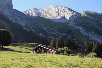 Image de Chalet \"Le Vieux Madrier\" avec vue sur le lac, terrasse privée et Wi-Fi