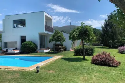 Image de Maison de vacances 'Casa Dos SilĂŞncios - Paz E Natureza' avec vue sur montagne, piscine et Wi-Fi