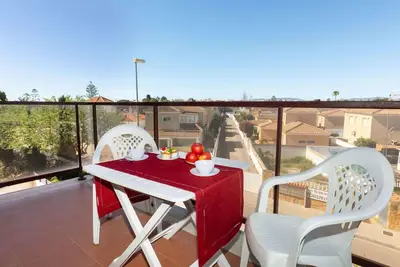 Image de Confortable appartement pour 4 personnes avec piscine, climatisation, Wifi, Tv, terrasse et parking