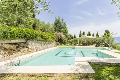 Image de Maison de vacances avec piscine privée, Wifi, climatisation, Tv, terrasse, vue panoramique, parking