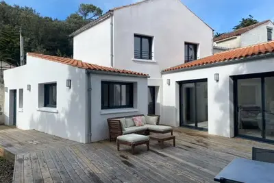 Image de Villa moderne pour 8 pers. à 800m de la plage avec grande terrasse et jardin
