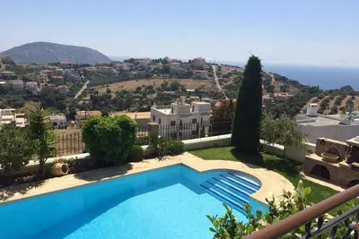 Image de Anavyssos Dream Villa with Pool and Sea View