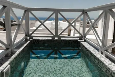 Image de Panoramic Paradise Argyro's Io House with Jacuzzi