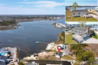 Image de Bayfront Cottage for your next adventure! Sleeps 8 - 4bd, 2ba! Excellent views, dock, outdoor shower, 3 miles to the beach!